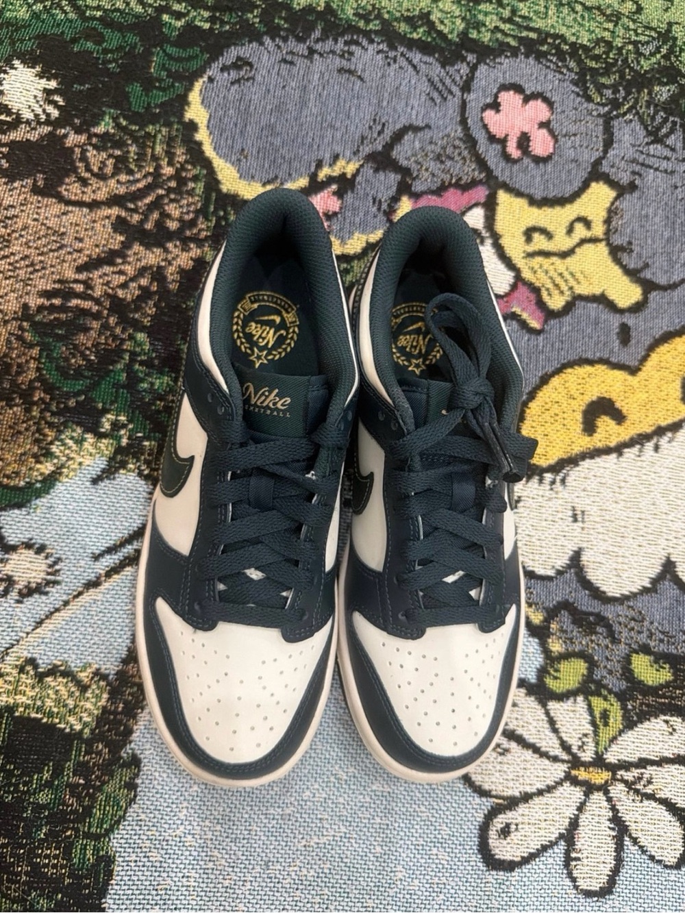 Nike Dunk Low GS ‘Deep Jungle’ - Size 4.5Y (Worn Once / Like New)